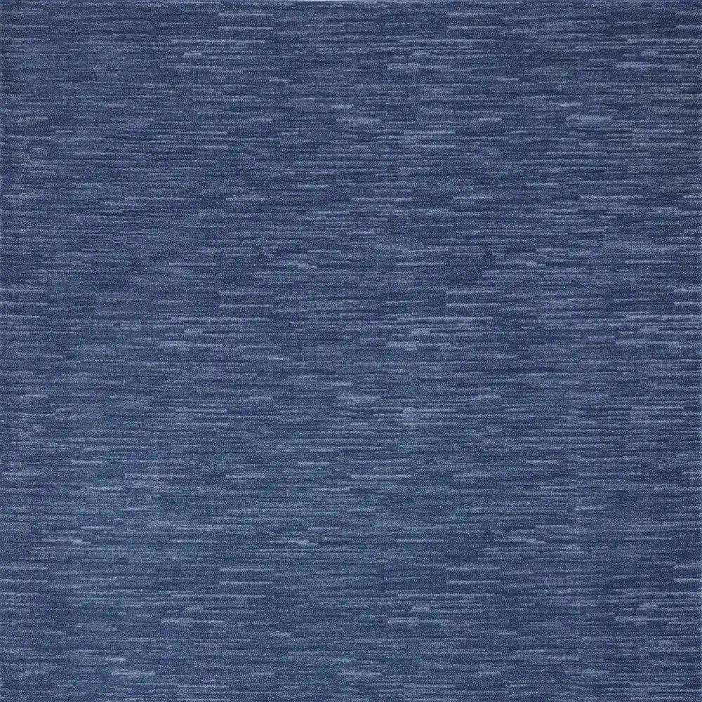 9' X 12' Navy Blue Non Skid Indoor Outdoor Area Rug - Homeroots - Flyclothing LLC