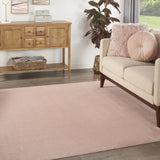 7' X 7' Pink Square Non Skid Indoor Outdoor Area Rug - Homeroots - Flyclothing LLC