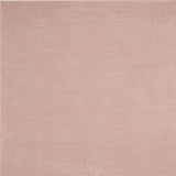 7' X 7' Pink Square Non Skid Indoor Outdoor Area Rug - Homeroots - Flyclothing LLC