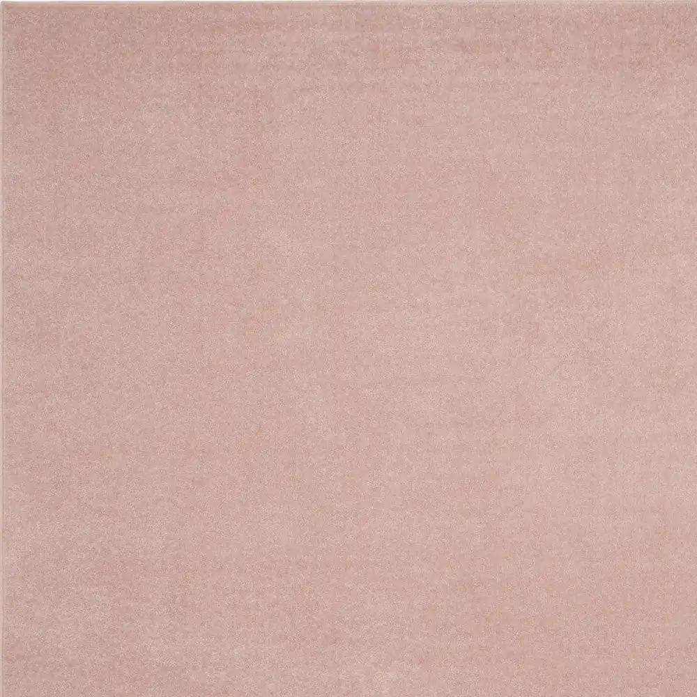 7' X 7' Pink Square Non Skid Indoor Outdoor Area Rug - Homeroots - Flyclothing LLC
