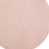 8' X 8' Pink Round Non Skid Indoor Outdoor Area Rug - Homeroots - Flyclothing LLC