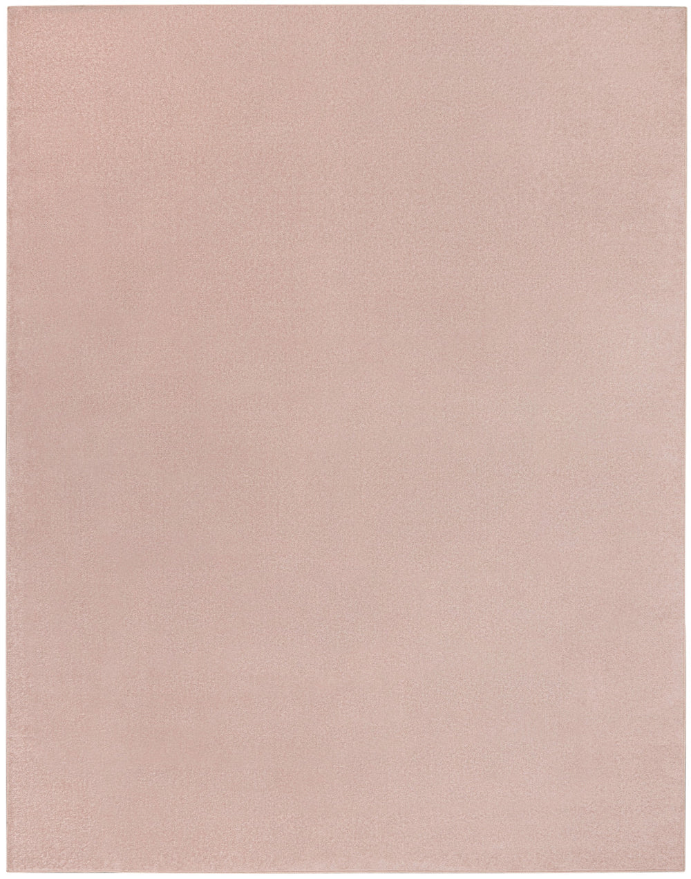 8' X 10' Pink Non Skid Indoor Outdoor Area Rug - Homeroots