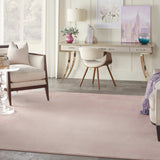 8' X 10' Pink Non Skid Indoor Outdoor Area Rug - Homeroots - Flyclothing LLC