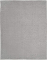 10' X 14' Silver Grey Non Skid Indoor Outdoor Area Rug - Homeroots - Flyclothing LLC