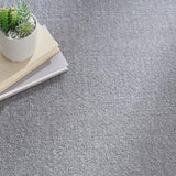 10' X 14' Silver Grey Non Skid Indoor Outdoor Area Rug - Homeroots - Flyclothing LLC