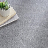 10' X 14' Silver Grey Non Skid Indoor Outdoor Area Rug - Homeroots