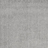 2' X 8' Silver Grey Non Skid Indoor Outdoor Runner Rug - Homeroots - Flyclothing LLC