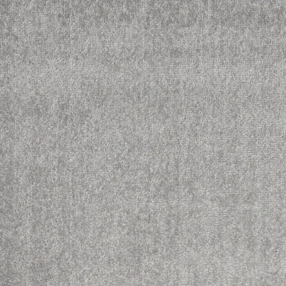 2' X 8' Silver Grey Non Skid Indoor Outdoor Runner Rug - Homeroots - Flyclothing LLC