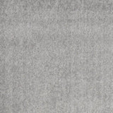 2' X 8' Silver Grey Non Skid Indoor Outdoor Runner Rug - Homeroots