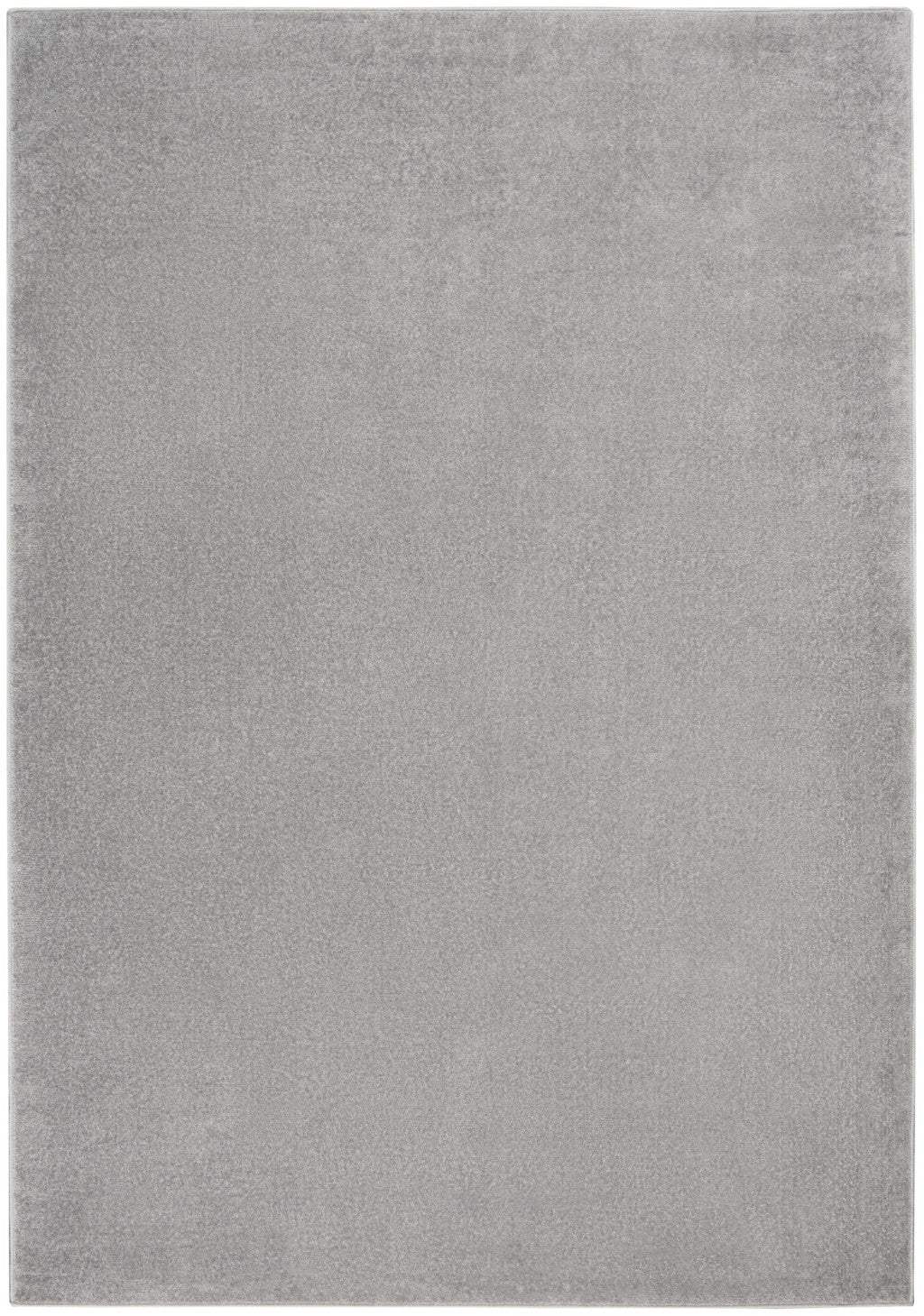 4' X 6' Silver Grey Non Skid Indoor Outdoor Area Rug - Homeroots - Flyclothing LLC