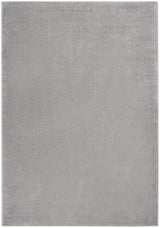 6' X 9' Silver Grey Indoor Outdoor Area Rug - Homeroots - Flyclothing LLC
