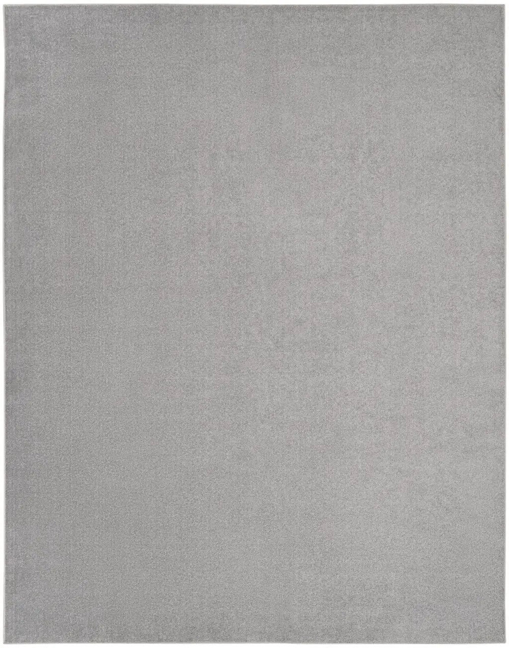 7' X 10' Silver Grey Non Skid Indoor Outdoor Area Rug - Homeroots