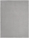 7' X 10' Silver Grey Non Skid Indoor Outdoor Area Rug - Homeroots