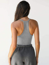 Scoop Neck Wide Strap Tank - Trendsi - Flyclothing LLC