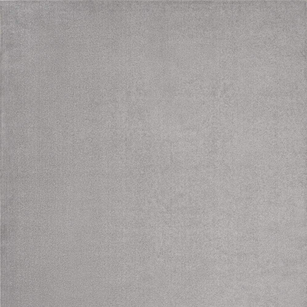 8' X 10' Silver Grey Non Skid Indoor Outdoor Area Rug - Homeroots - Flyclothing LLC