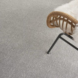 8' X 10' Silver Grey Non Skid Indoor Outdoor Area Rug - Homeroots