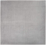 9' X 9' Silver Grey Square Non Skid Indoor Outdoor Area Rug - Homeroots - Flyclothing LLC