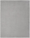 9' X 12' Silver Grey Non Skid Indoor Outdoor Area Rug - Homeroots