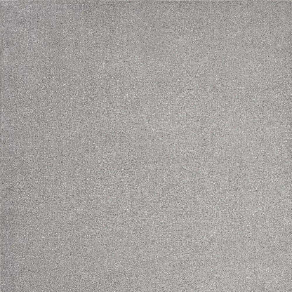 9' X 12' Silver Grey Non Skid Indoor Outdoor Area Rug - Homeroots - Flyclothing LLC