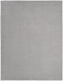9' X 12' Silver Grey Non Skid Indoor Outdoor Area Rug - Homeroots