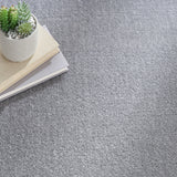 9' X 12' Silver Grey Non Skid Indoor Outdoor Area Rug - Homeroots