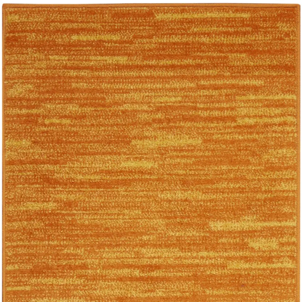 2' X 10' Sunburst Non Skid Indoor Outdoor Runner Rug - Homeroots - Flyclothing LLC