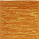 2' X 10' Sunburst Non Skid Indoor Outdoor Runner Rug - Homeroots