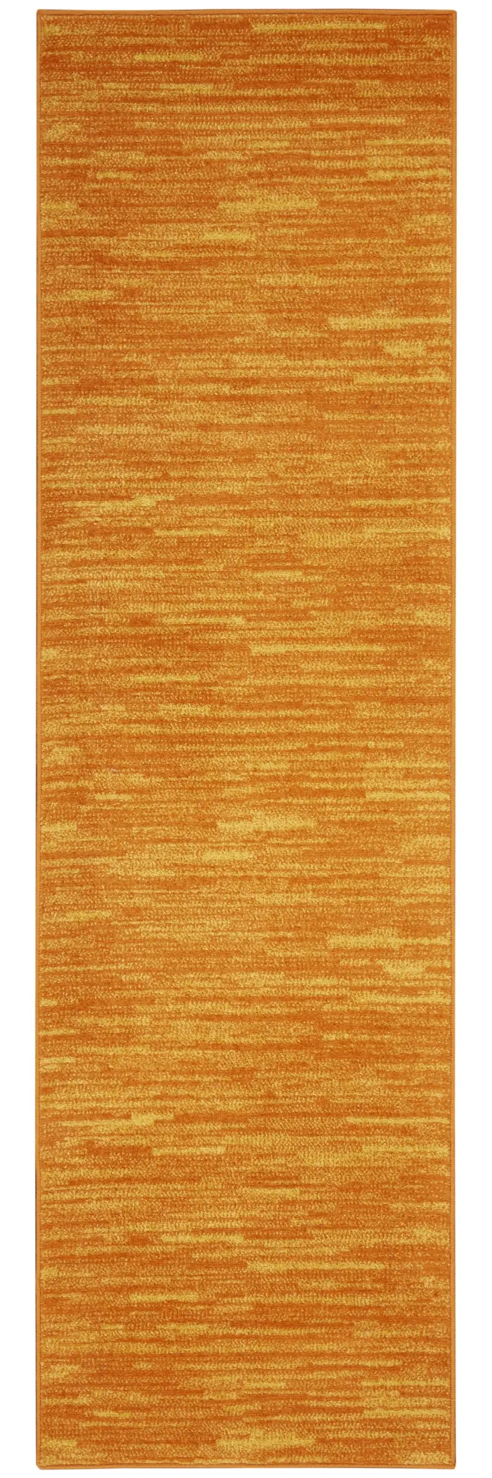 2' X 10' Sunburst Non Skid Indoor Outdoor Runner Rug - Homeroots - Flyclothing LLC