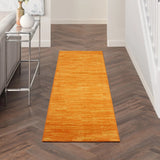 2' X 8' Sunburst Non Skid Indoor Outdoor Runner Rug - Homeroots