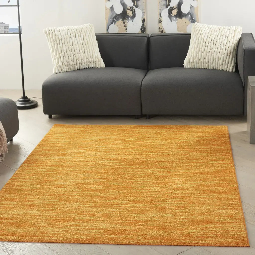 5' X 7' Sunburst Non Skid Indoor Outdoor Area Rug - Homeroots - Flyclothing LLC