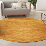 8' X 8' Sunburst Round Non Skid Indoor Outdoor Area Rug - Homeroots - Flyclothing LLC
