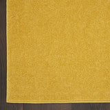 10' X 14' Yellow Non Skid Indoor Outdoor Area Rug - Homeroots