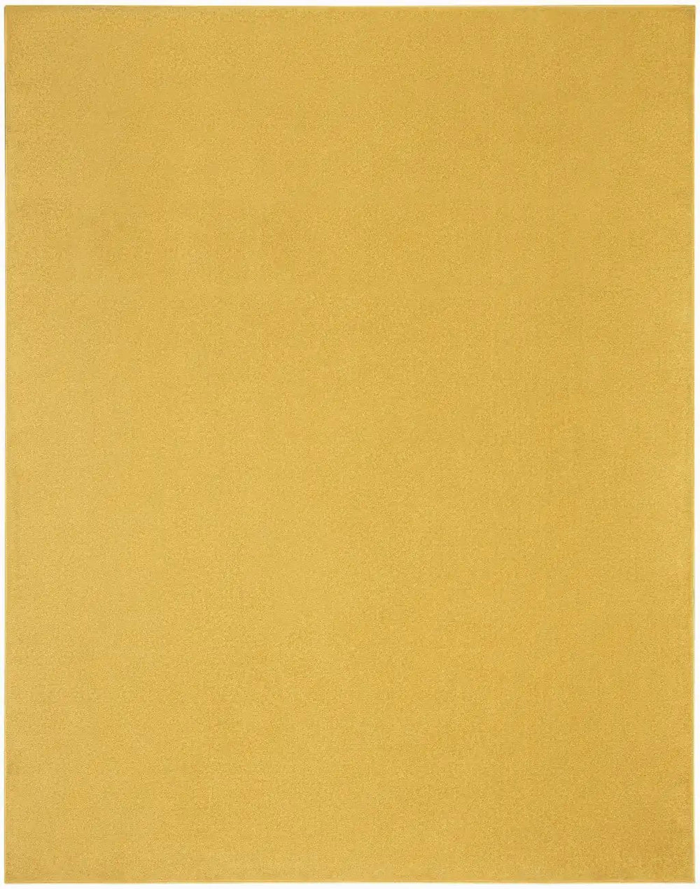 10' X 14' Yellow Non Skid Indoor Outdoor Area Rug - Homeroots