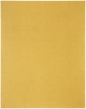 10' X 14' Yellow Non Skid Indoor Outdoor Area Rug - Homeroots