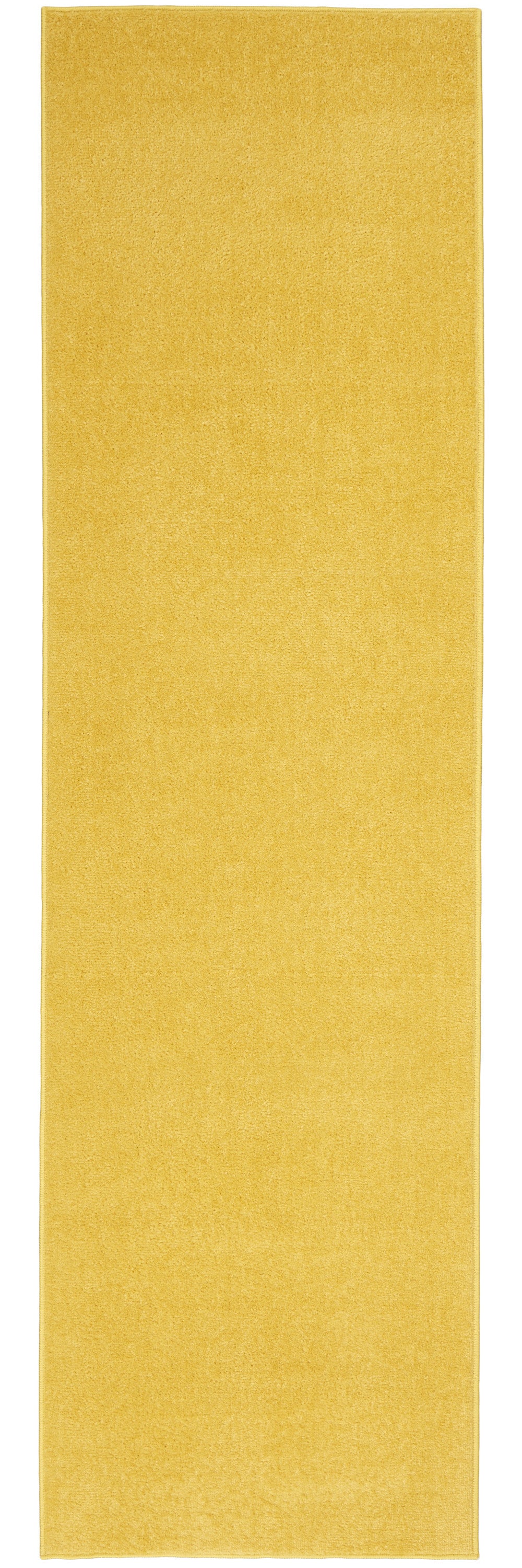 2' X 6' Yellow Non Skid Indoor Outdoor Runner Rug - Homeroots