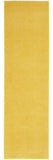2' X 6' Yellow Non Skid Indoor Outdoor Runner Rug - Homeroots