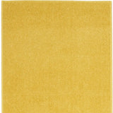 2' X 10' Yellow Non Skid Indoor Outdoor Runner Rug - Homeroots - Flyclothing LLC