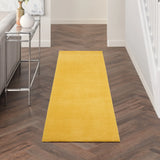 2' X 10' Yellow Non Skid Indoor Outdoor Runner Rug - Homeroots - Flyclothing LLC