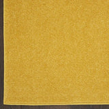 2' X 8' Yellow Non Skid Indoor Outdoor Runner Rug - Homeroots