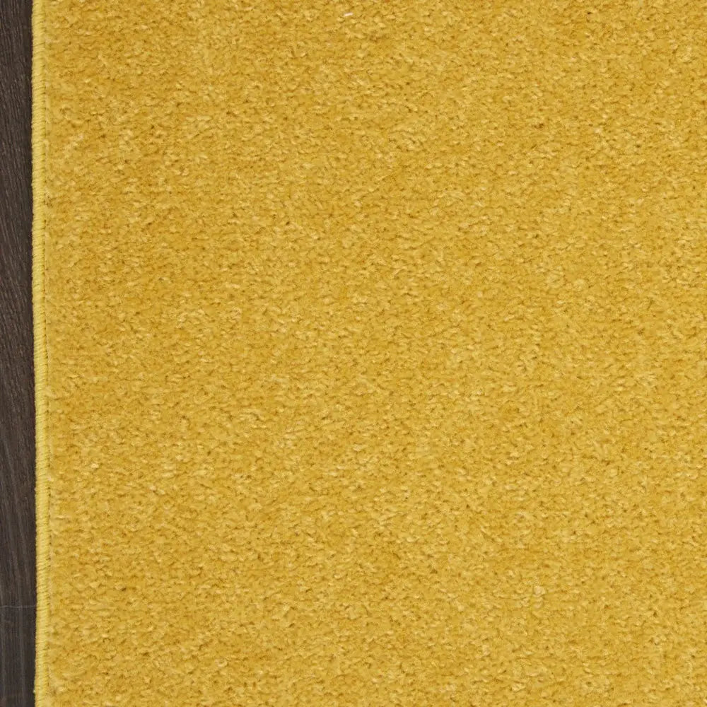 2' X 8' Yellow Non Skid Indoor Outdoor Runner Rug - Homeroots - Flyclothing LLC