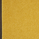 2' X 8' Yellow Non Skid Indoor Outdoor Runner Rug - Homeroots - Flyclothing LLC