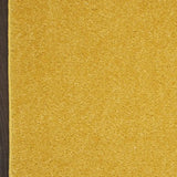 2' X 8' Yellow Non Skid Indoor Outdoor Runner Rug - Homeroots