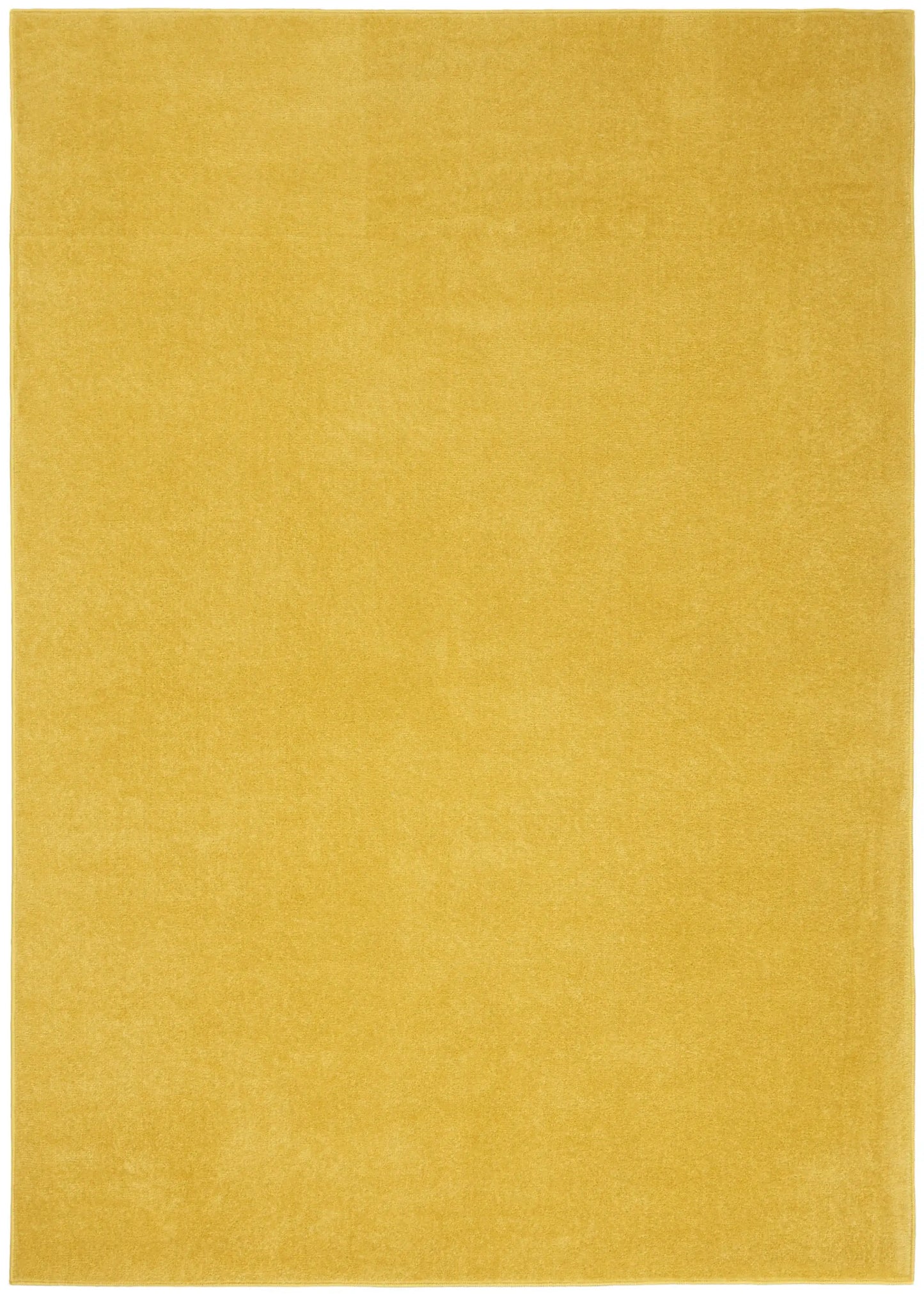 4' X 6' Yellow Non Skid Indoor Outdoor Area Rug - Homeroots - Flyclothing LLC