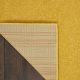 6' X 9' Yellow Indoor Outdoor Area Rug - Homeroots - Flyclothing LLC