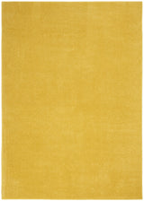 6' X 9' Yellow Indoor Outdoor Area Rug - Homeroots - Flyclothing LLC
