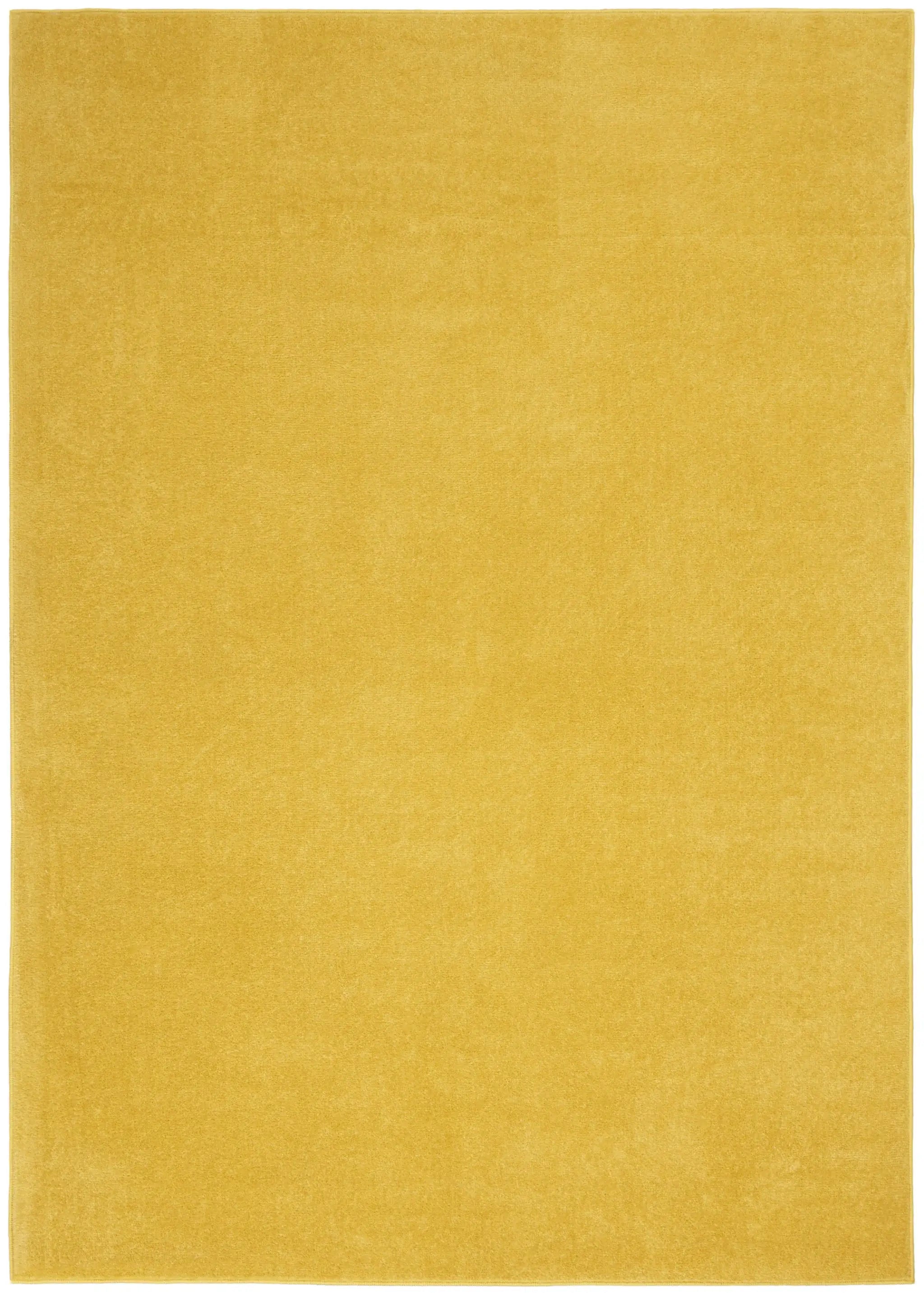 6' X 9' Yellow Indoor Outdoor Area Rug - Homeroots - Flyclothing LLC