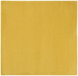 7' X 7' Yellow Square Non Skid Indoor Outdoor Area Rug - Homeroots