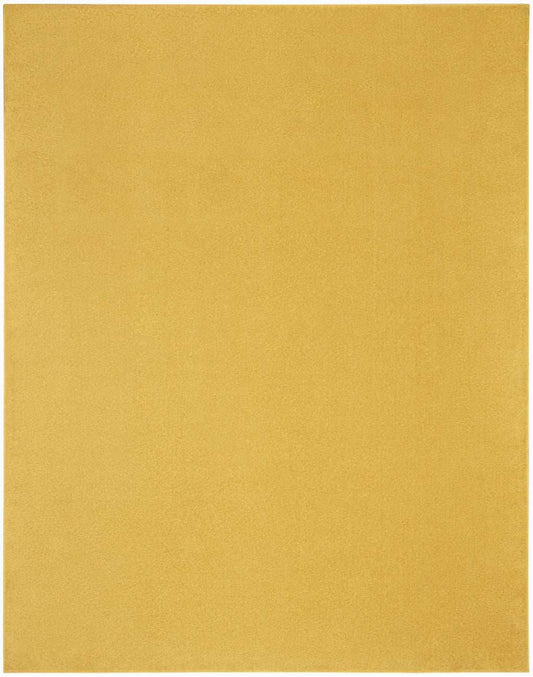 7' X 10' Yellow Non Skid Indoor Outdoor Area Rug - Homeroots - Flyclothing LLC