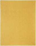 7' X 10' Yellow Non Skid Indoor Outdoor Area Rug