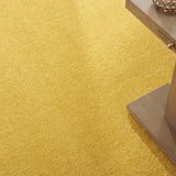 9' X 9' Yellow Square Non Skid Indoor Outdoor Area Rug - Homeroots - Flyclothing LLC